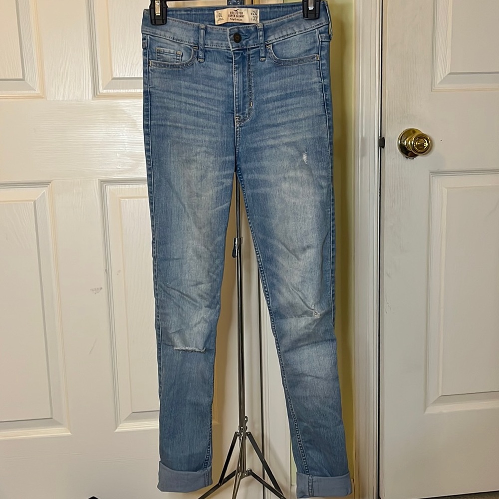 Hollister Super Skinny High Rise Jeans